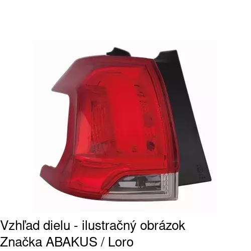Zadné svetlo 57L188-V /POLCAR/ - obr. 1