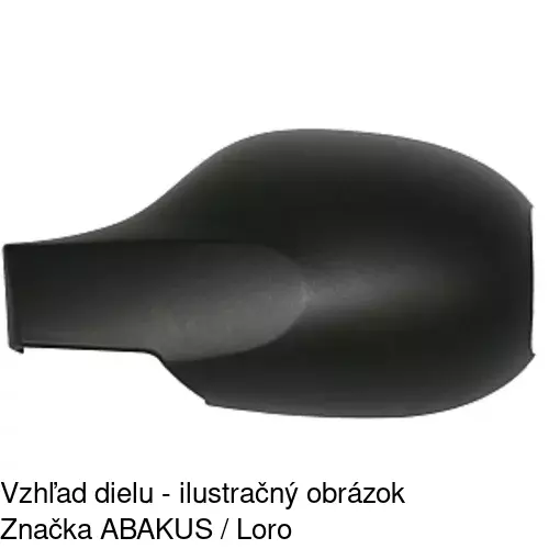Vonkajšie zrkadlo POLCAR 6001511M