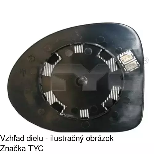 Vonkajšie zrkadlo 6001511S /POLCAR/ - obr. 2