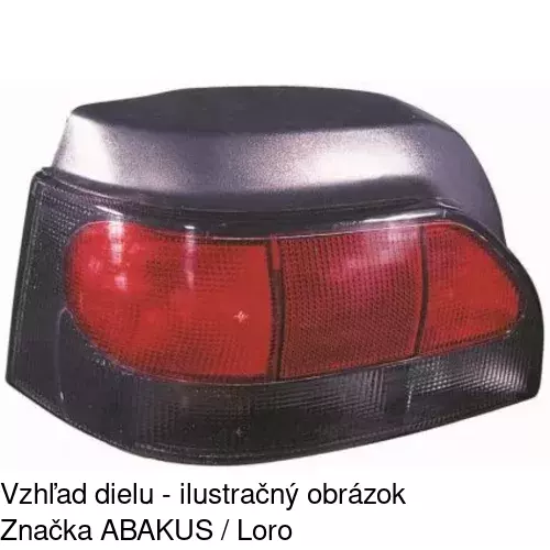 Zadné svetlo 6006871E /POLCAR/ - obr. 2