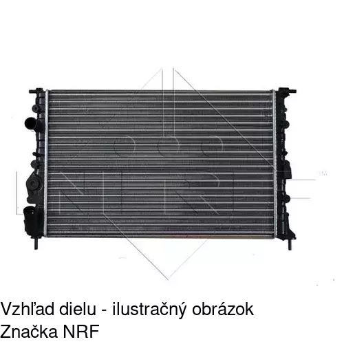 Chladiče vody 600708B4 /POLCAR/ - obr. 3