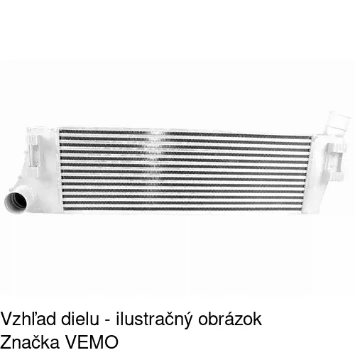 Chladiče vzduchu (Intercoolery) 6012J81X /POLCAR/ - obr. 1