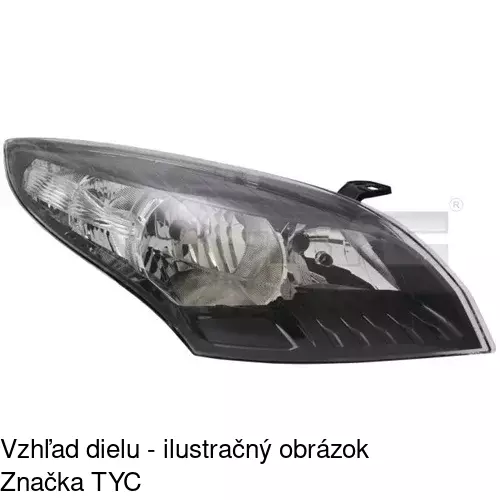 Hlavný reflektor POLCAR 6014102E