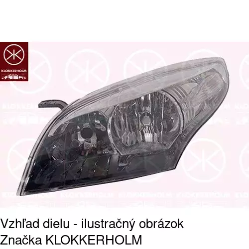 Hlavný reflektor POLCAR 6014105E