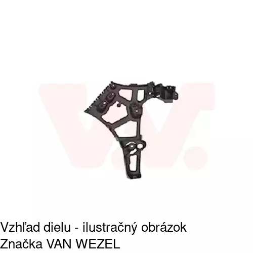 Držiak nárazníka 601496-5 /POLCAR/ - obr. 1