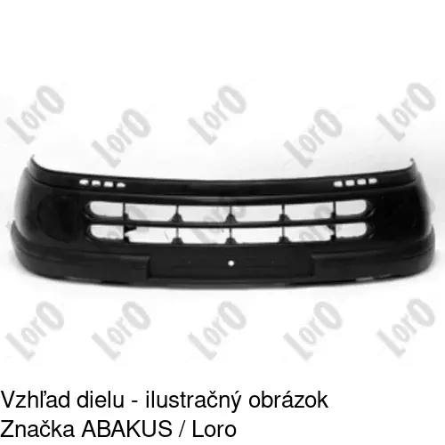 Predný nárazník 601507-J /POLCAR/ - obr. 1