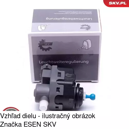 Motorček reflektora 6015109H /POLCAR/ - obr. 2