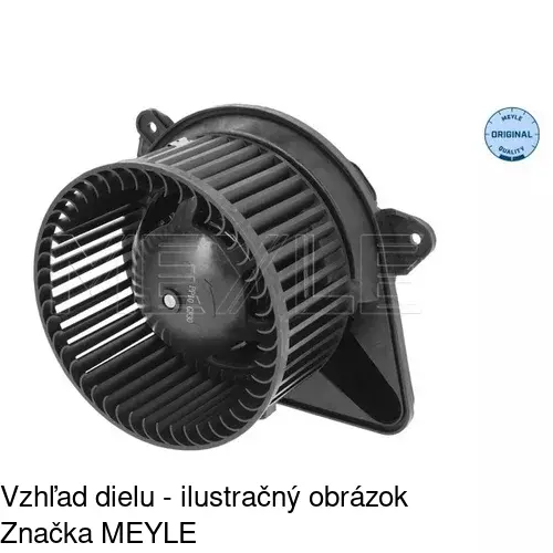 Ventilátory kúrenia 6026NU-2 /POLCAR/ - obr. 2