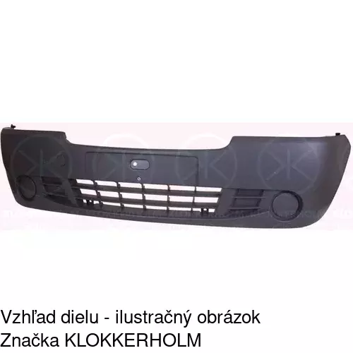 Predný nárazník POLCAR 602707