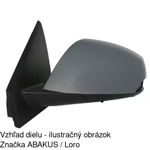 Vonkajšie zrkadlo 6039523M /POLCAR/ - obr. 2