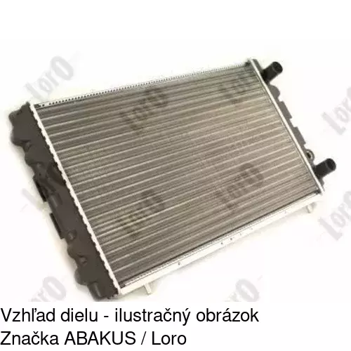 Chladiče vody 604008-2 /POLCAR/ - obr. 1