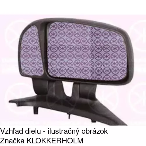 Vonkajšie zrkadlo 6042521M /POLCAR/ - obr. 1