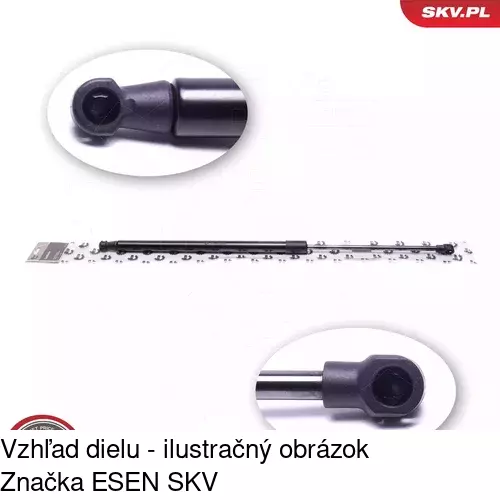 Plynová pružina 6056AB /POLCAR/ - obr. 4