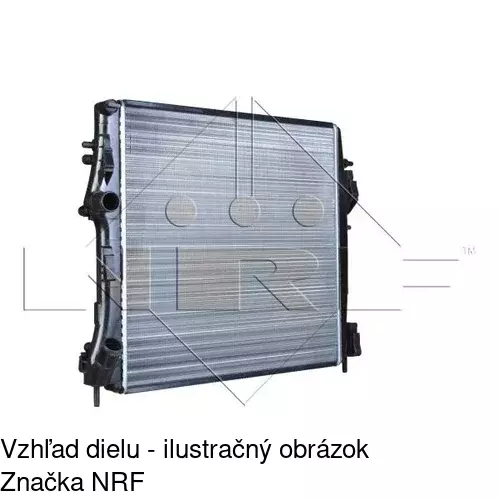Chladiče vody 606008A8 /POLCAR/ - obr. 2