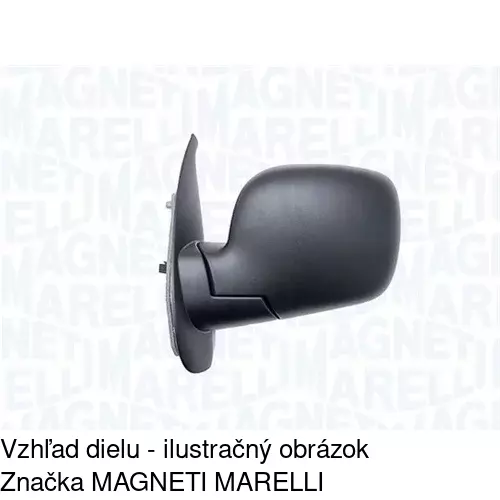 Vonkajšie zrkadlo 606251-M /POLCAR/ - obr. 4