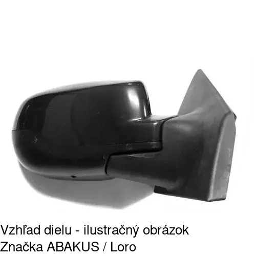 Vonkajšie zrkadlo 6064523S /POLCAR/ - obr. 5
