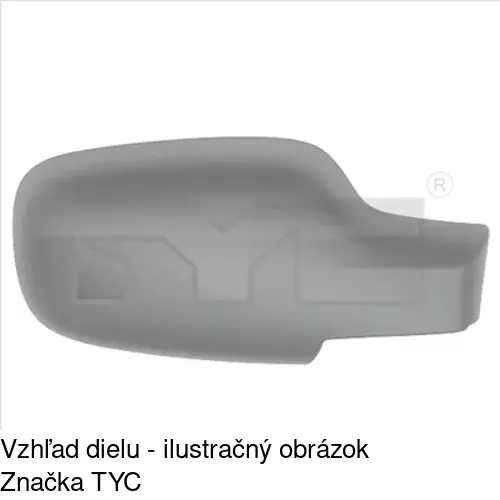 Vonkajšie zrkadlo 6071514M /POLCAR/ - obr. 5