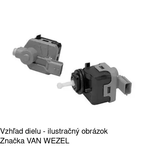 Motorček reflektora 607209-9 /POLCAR/ - obr. 3