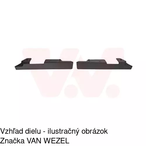 Spojler predného nárazníka 607325 /POLCAR/ - obr. 3