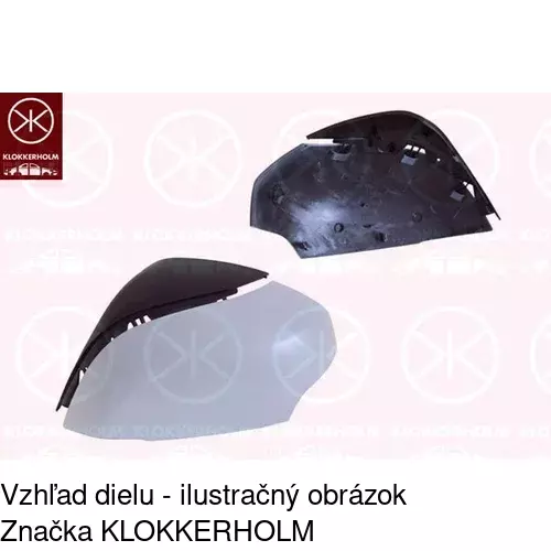 Rám vonkajšieho zrkadla 607355PM /POLCAR/ - obr. 5