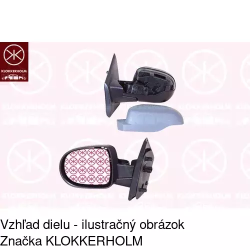 Vonkajšie zrkadlo 60A1524M /POLCAR/ - obr. 1