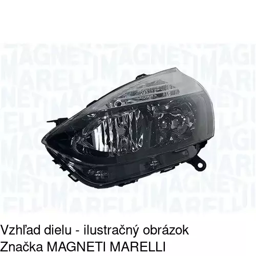 Hlavný reflektor 60B110-U /POLCAR/ - obr. 3