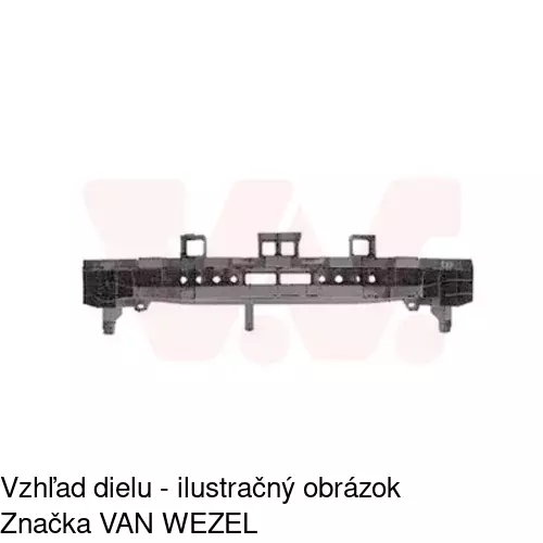 Výstuha nárazníka 60B196-3 /POLCAR/ - obr. 1