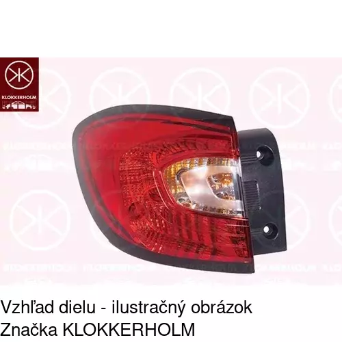 Zadné svetlo POLCAR 60L188-U
