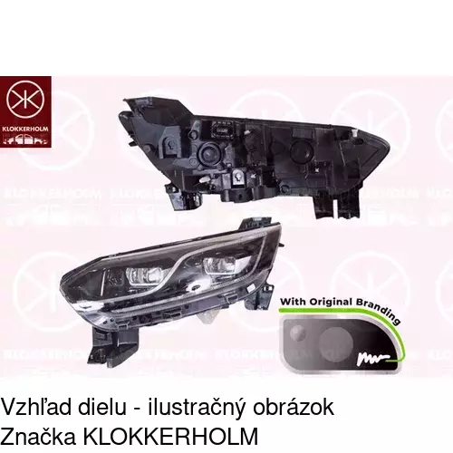 Hlavný reflektor POLCAR 60V210-V