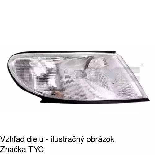 Predná smerovka POLCAR 652219-E