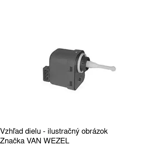 Motorček reflektora 6713109V /POLCAR/ - obr. 2