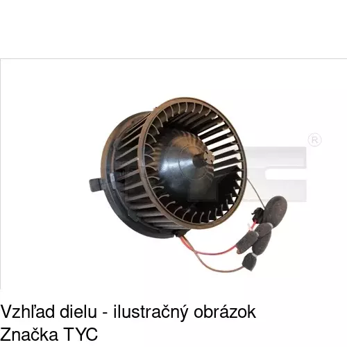 Ventilátory kúrenia POLCAR 6713NU1X