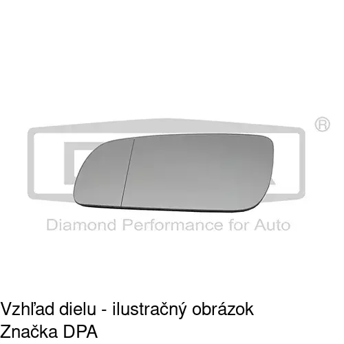 Vonkajšie zrkadlo 6714511M /POLCAR/ - obr. 2
