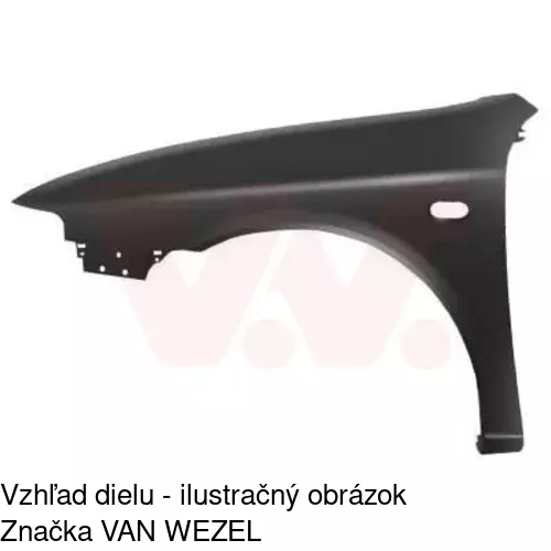 Predný blatník 672202-J /POLCAR/ - obr. 1