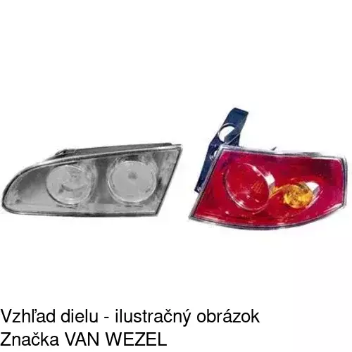 Zadné svetlo 673088-S /POLCAR/ - obr. 2