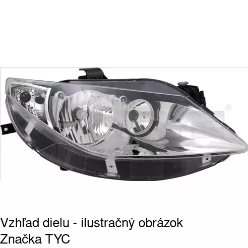 Hlavný reflektor POLCAR 6732091E