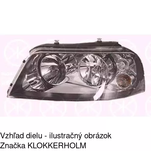 Hlavný reflektor 6751093E /POLCAR/ - obr. 1