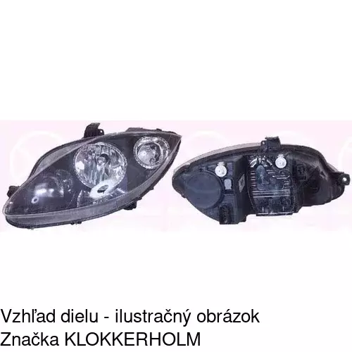 Hlavný reflektor 6755105E /POLCAR/ - obr. 4