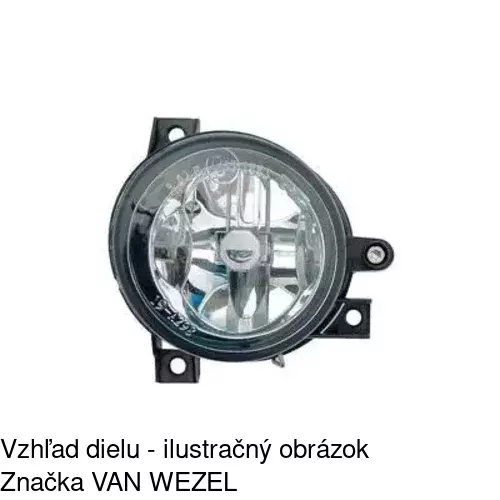 Hmlové svetlo - predné 675529-E /POLCAR/ - obr. 4