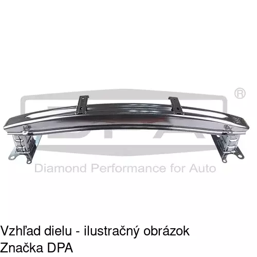 Výstuha nárazníka 691507-3 /POLCAR/ - obr. 1
