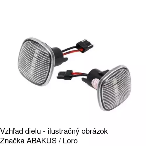 Bočná smerovka POLCAR 692019FE