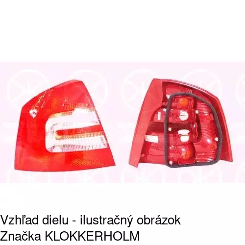 Zadné svetlo POLCAR 692287-T