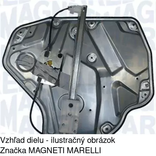 Mechanizmus sťahovania okna elektrický bez motora 6922PSG7 /POLCAR/ - obr. 1