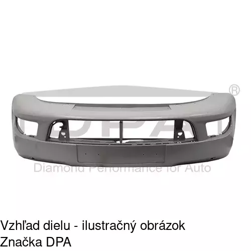 Predný nárazník 692307-5 /POLCAR/ - obr. 1