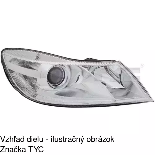 Hlavný reflektor POLCAR 6923100E