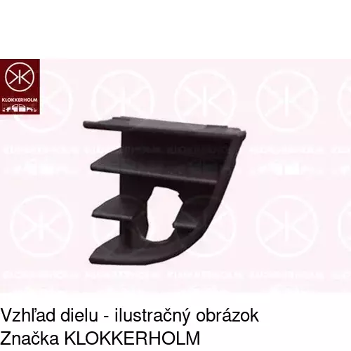 Kryt v nárazníku POLCAR 692327-1