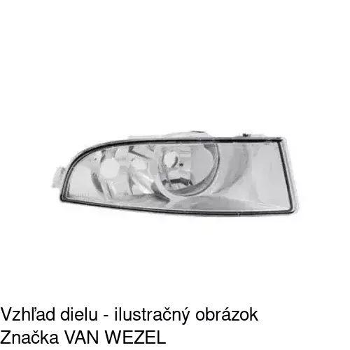 Hmlové svetlo - predné 6923300E /POLCAR/ - obr. 3