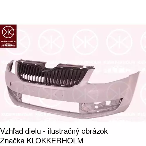 Predný nárazník 69C107 /POLCAR/