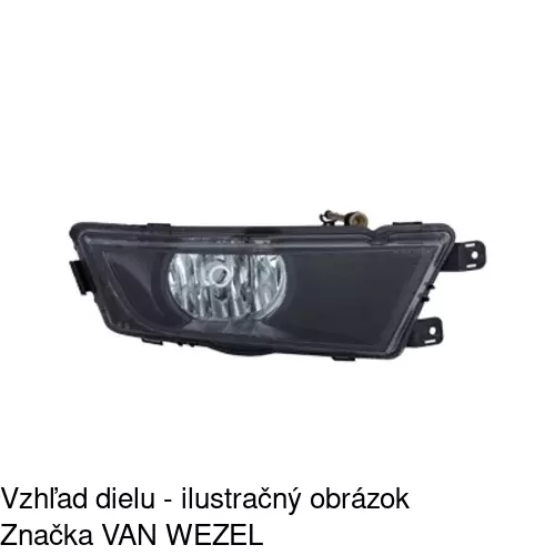 Hmlové svetlo - predné 69C1303E /POLCAR/ - obr. 5