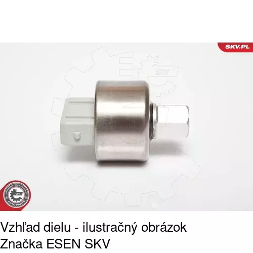 Čidlo klimatizácie 6ZL351028041 /POLCAR/ - obr. 3